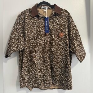 Cheetah Aelfric Eden button shirt